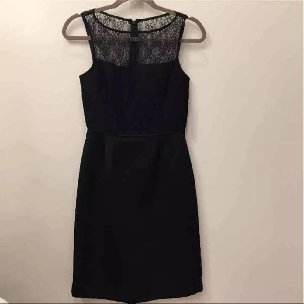 NWT TAHARI Lace Trim Sheath Dress